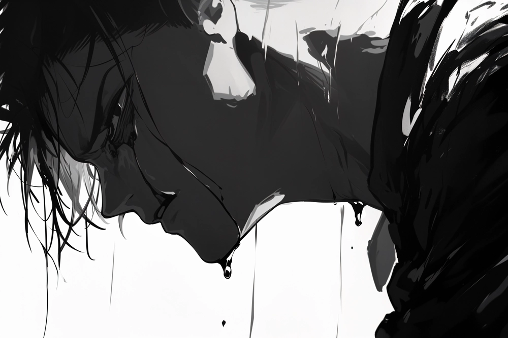 ảnh anime nam tâm trạng