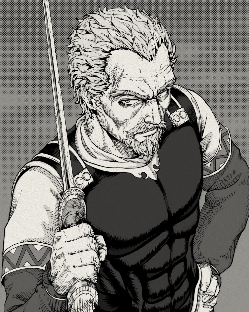 ảnh Askeladd trong trận chiến