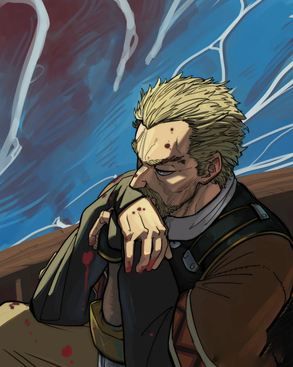 hình Askeladd đầy suy tư