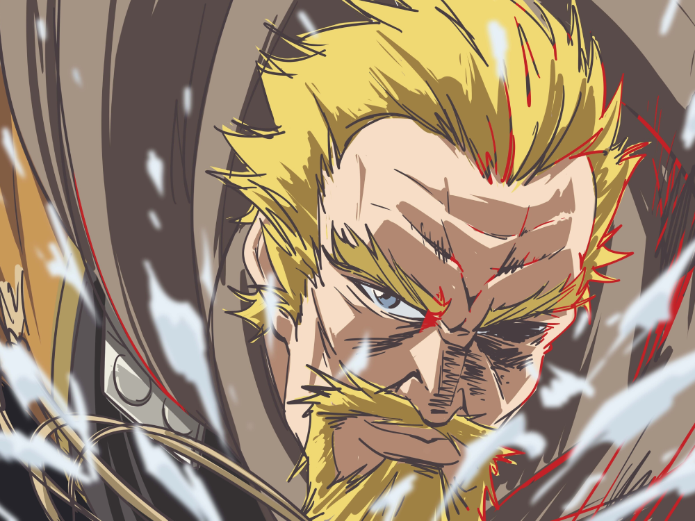 hình Askeladd nhìn về phương xa