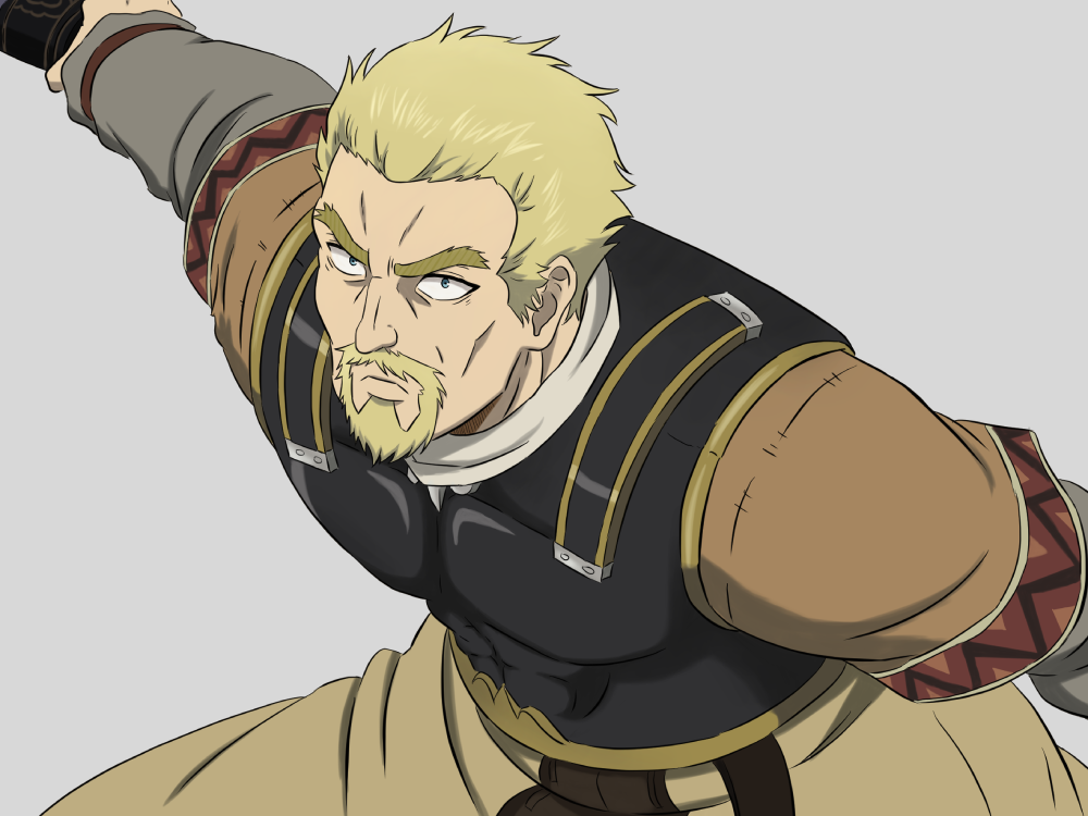 ảnh Askeladd Vinland Saga cảnh chiến trường