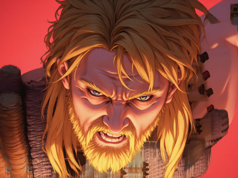 hình Askeladd cảnh chiến đấu