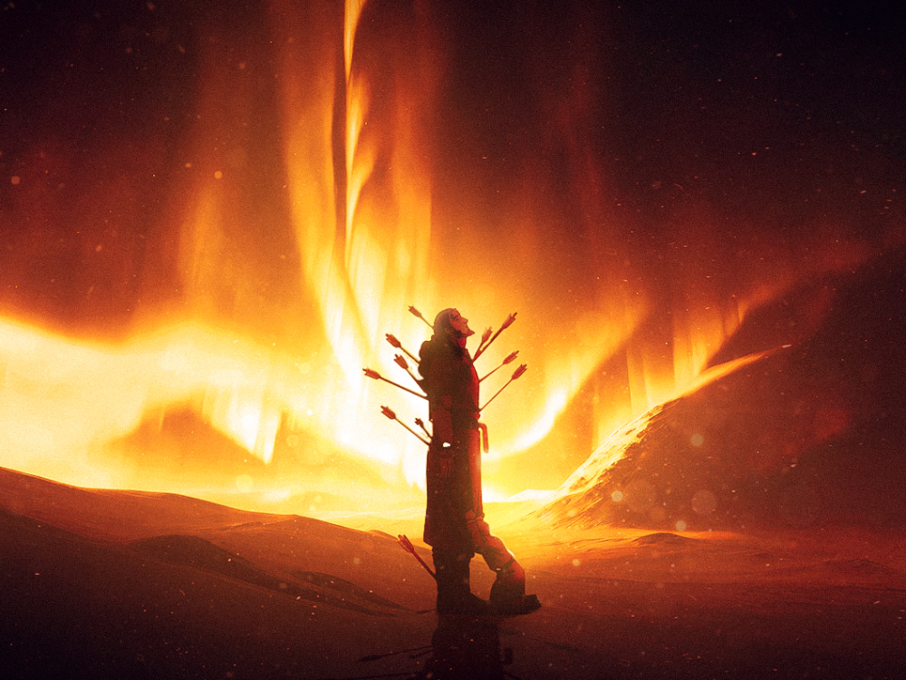 ảnh Askeladd lúc hi sinh