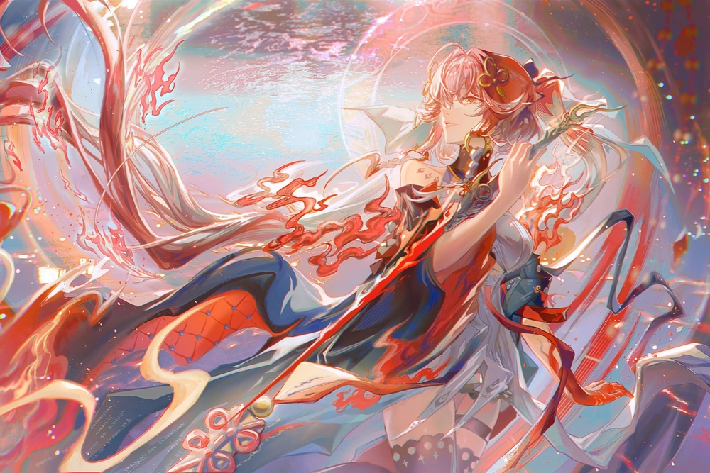 hình art changli wuwa