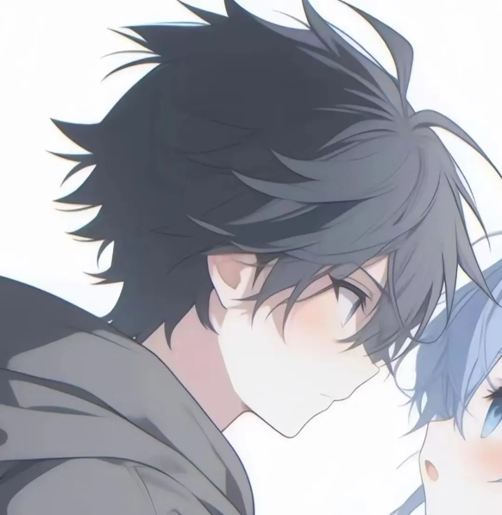 ảnh đôi anime chibi đáng yêu cắt