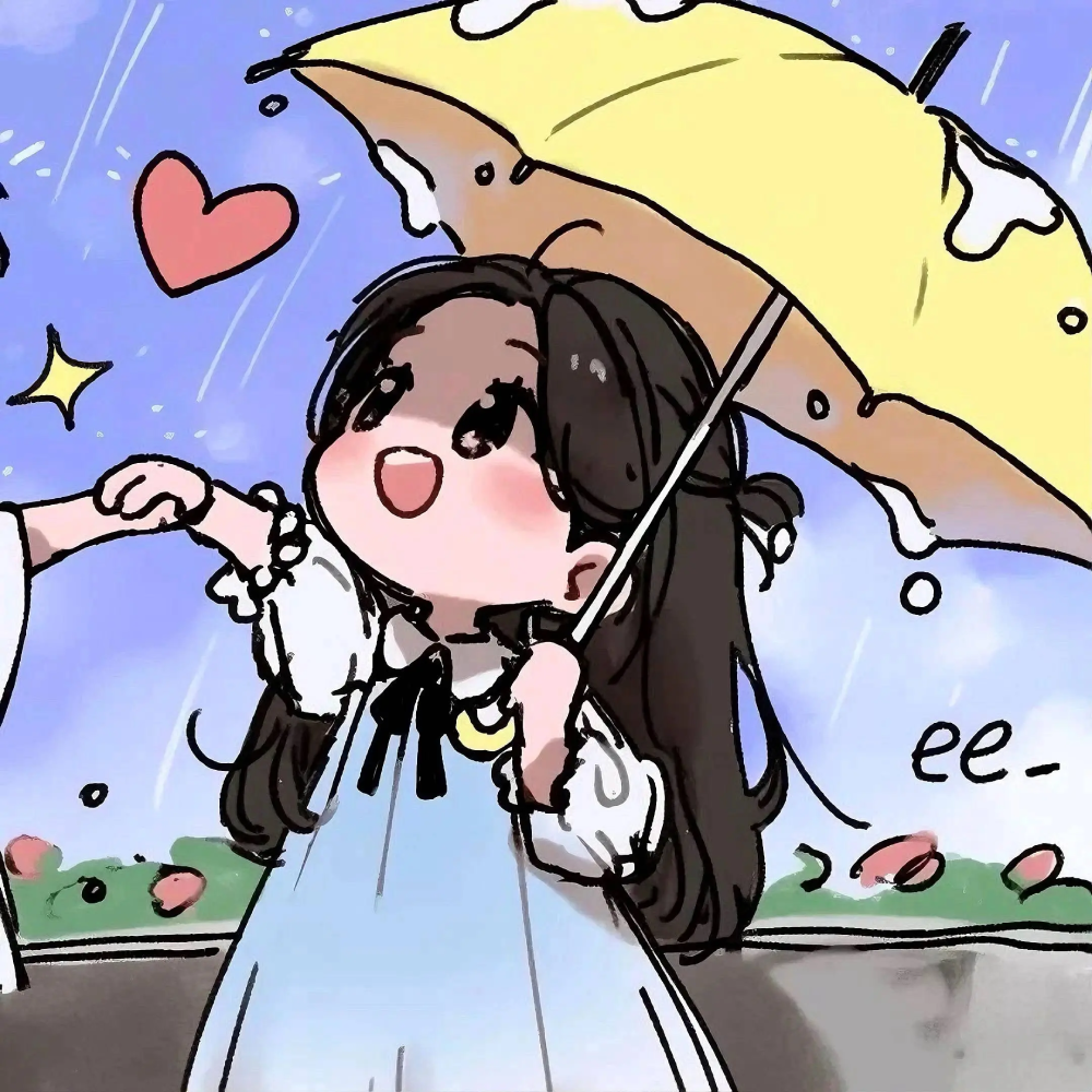 ảnh đôi anime dễ thương cắt