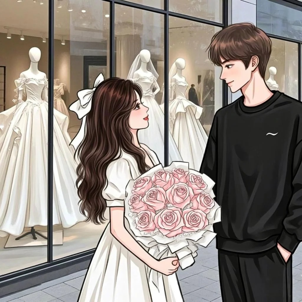 ảnh anime cặp đôi cute chibi cắt