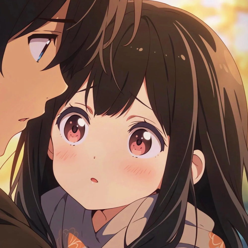 hình nền ảnh đôi anime cắt