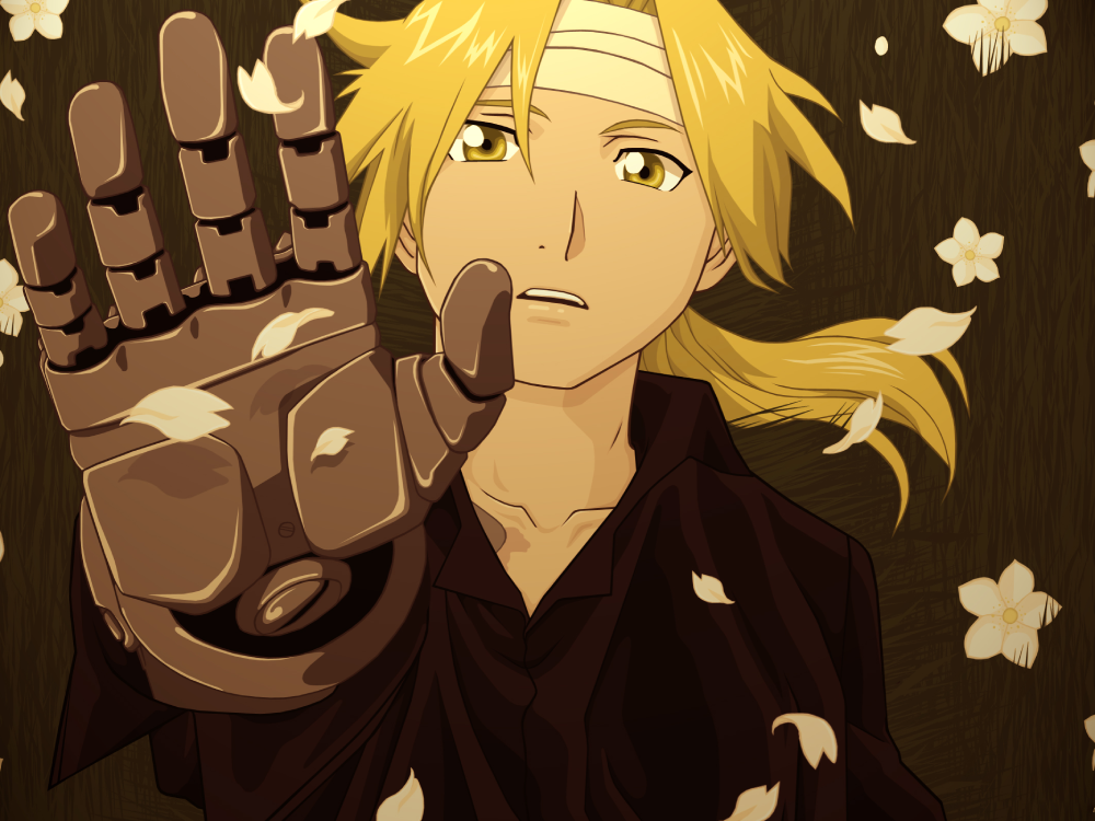 hình edward elric nghệ thuật