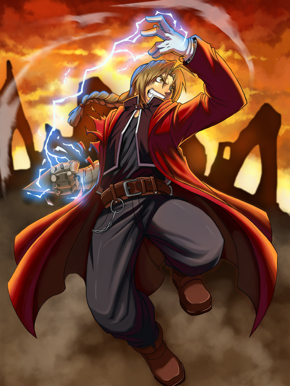 edward elric ảnh anime full hd