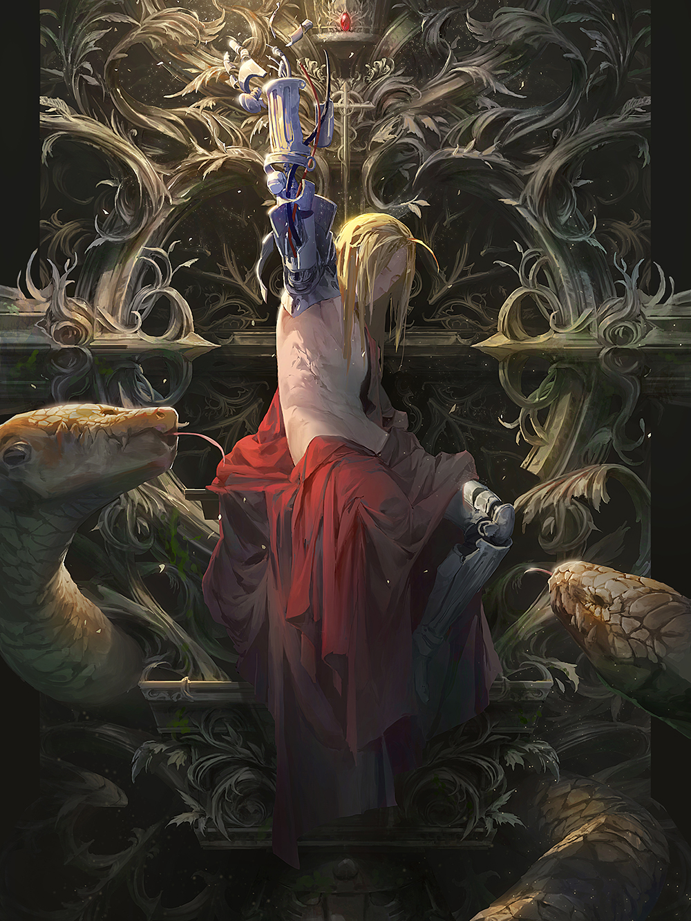 hình nền 4k edward elric anime