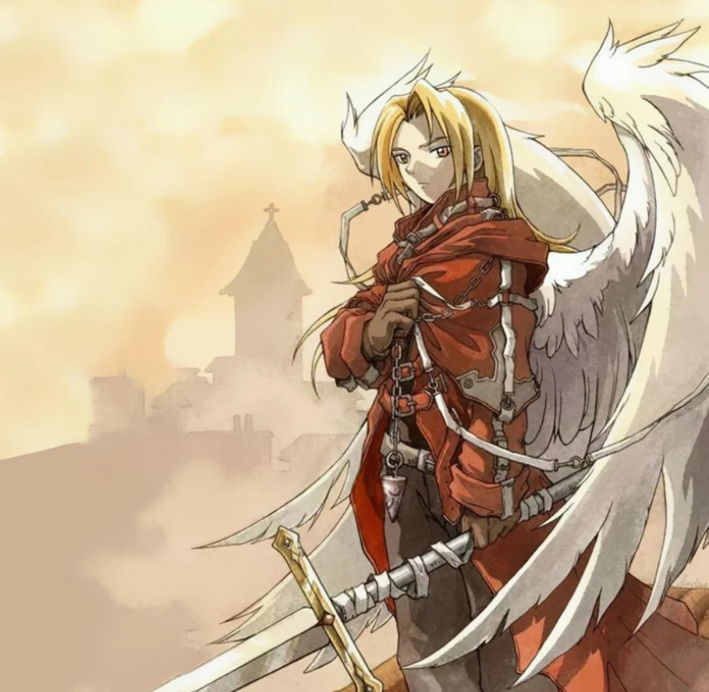 ảnh edward elric manga