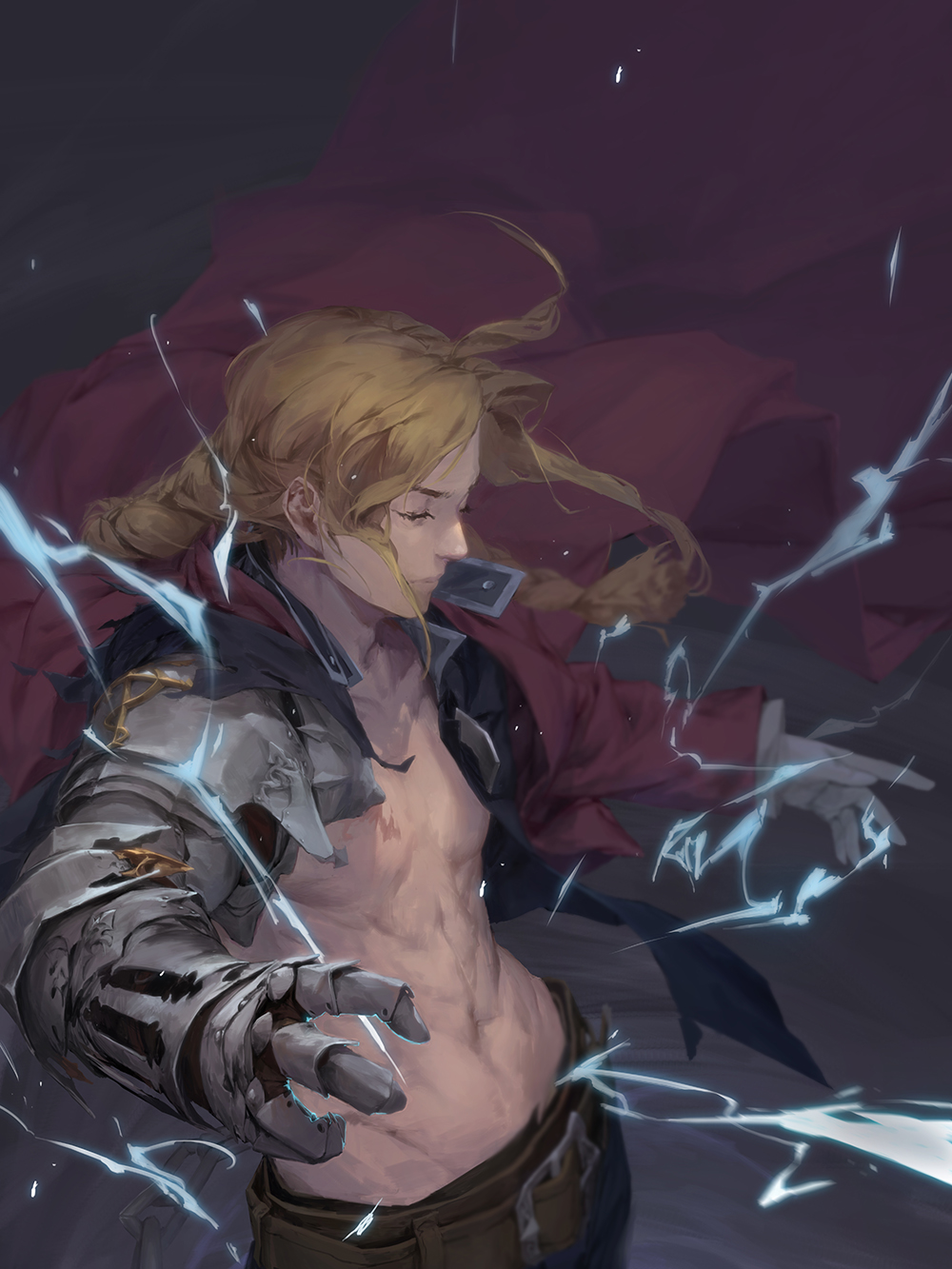 ảnh edward elric hành động
