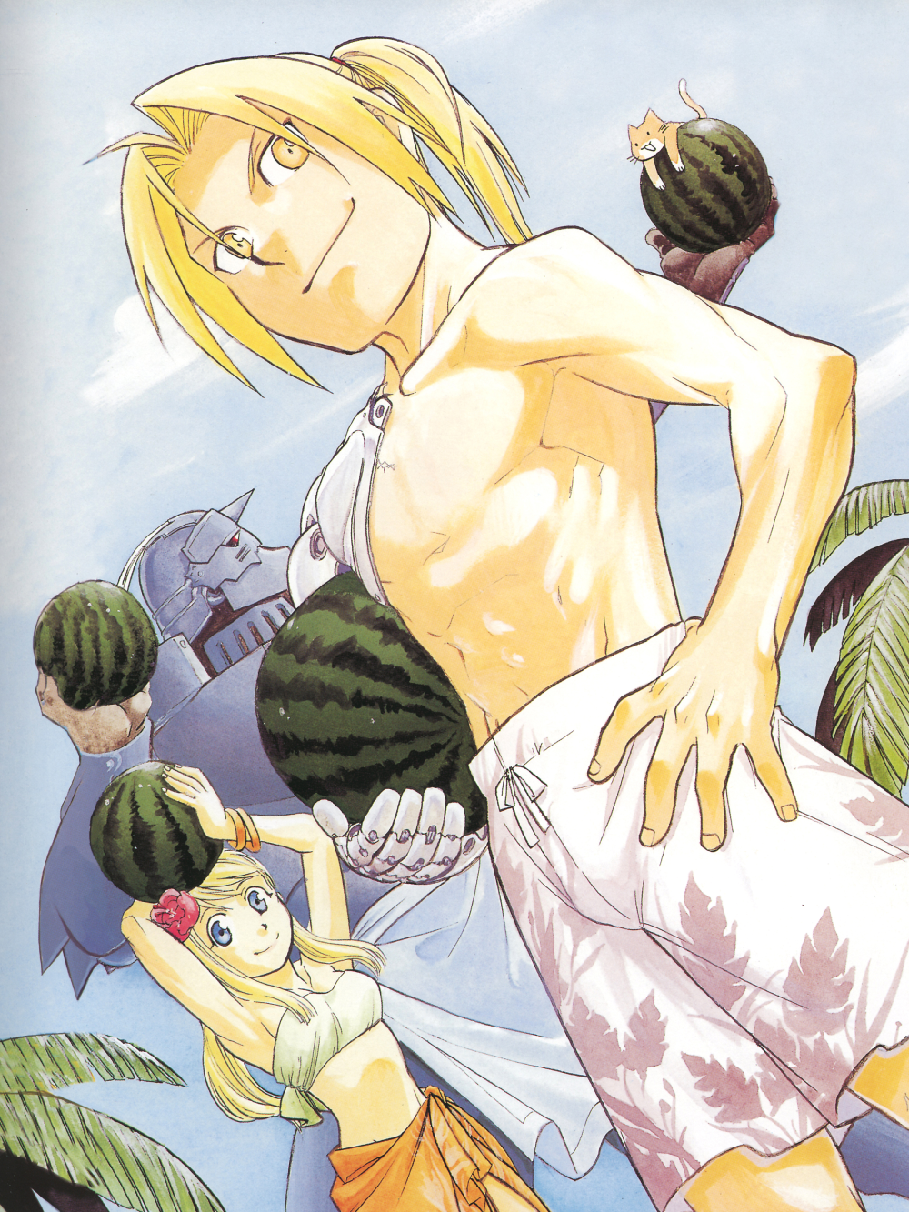 hình edward elric trong truyện tranh