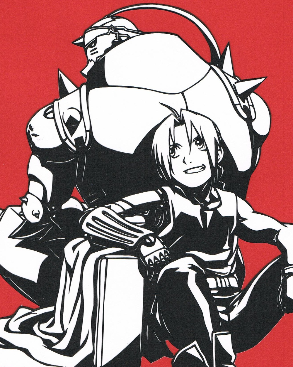 hình edward elric anime cổ điển