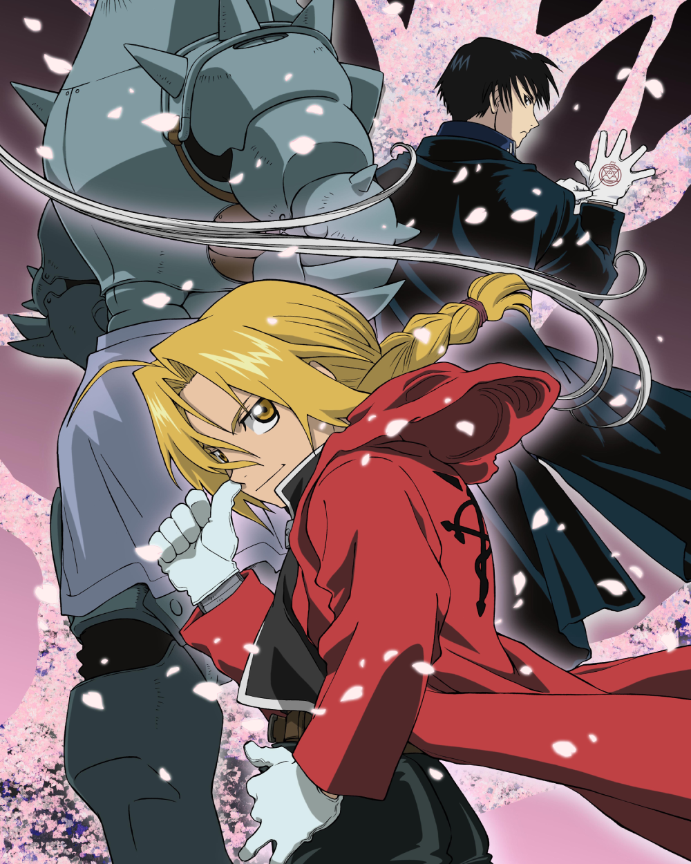 ảnh edward elric trang phục đỏ