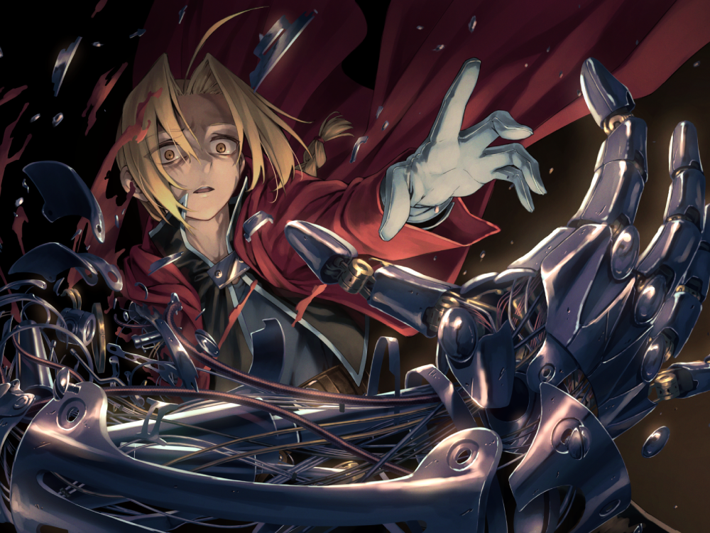 edward elric trong fullmetal alchemist