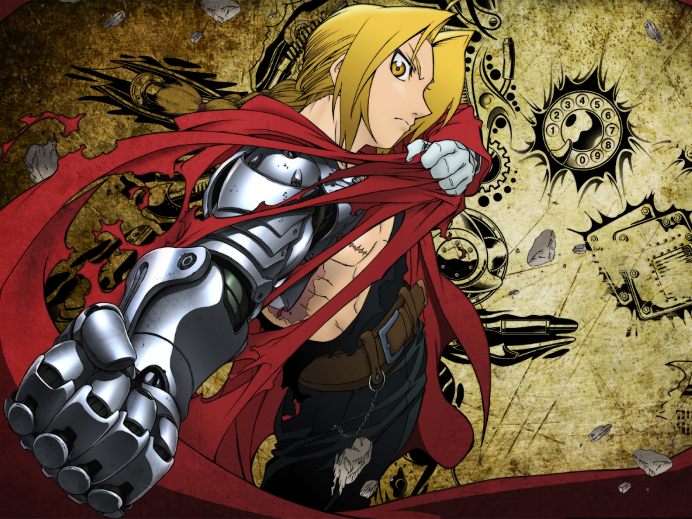 hình edward elric phong cách hiện đại