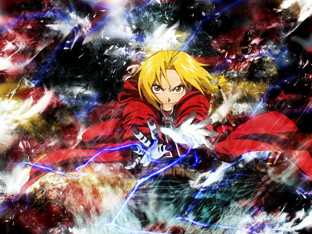 ảnh edward elric cảnh chiến đấu dữ dội
