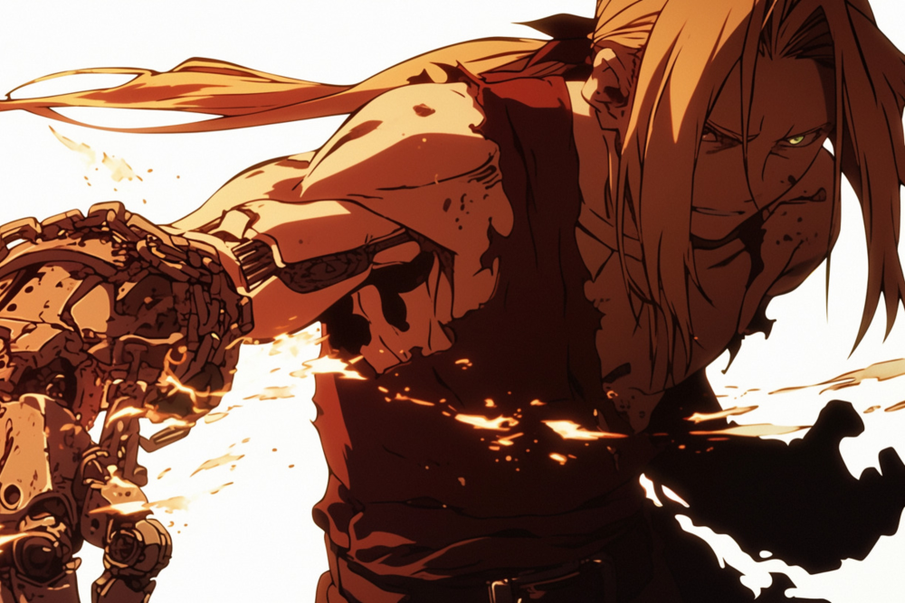 anime nhân vật edward elric