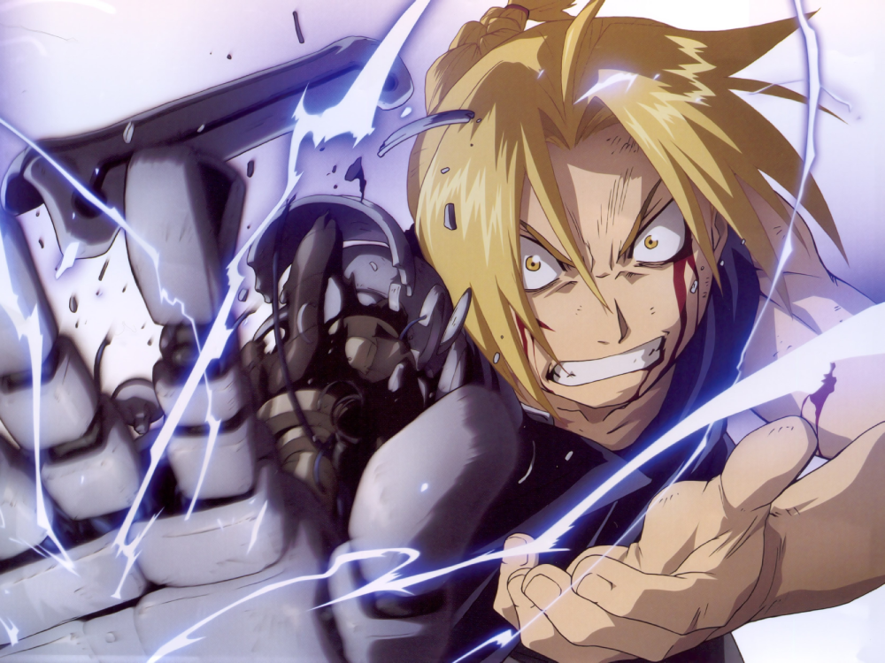 edward elric hình nền 4k