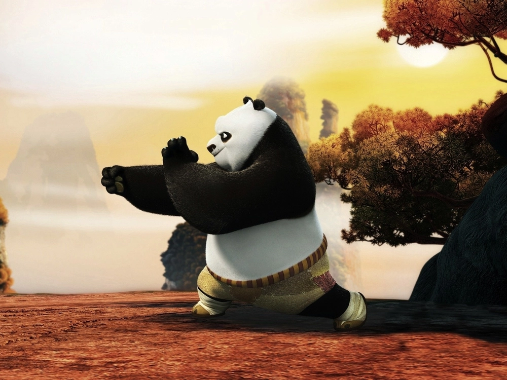 Hình ảnh gấu trúc anime kawaii