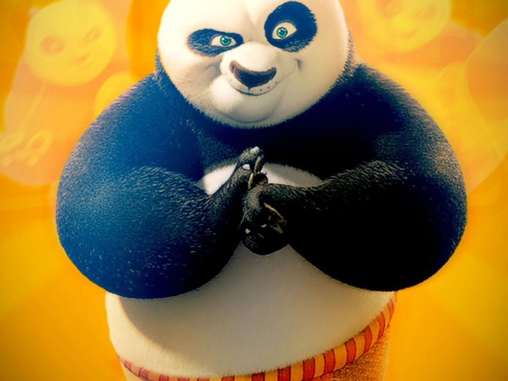 Anime gấu trúc dễ thương