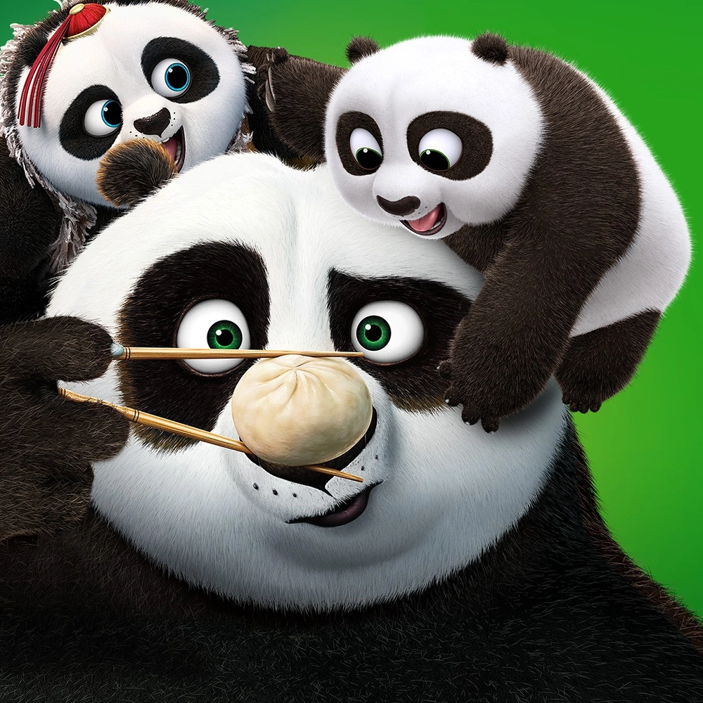 Hình gấu trúc anime nam phong cách Nhật