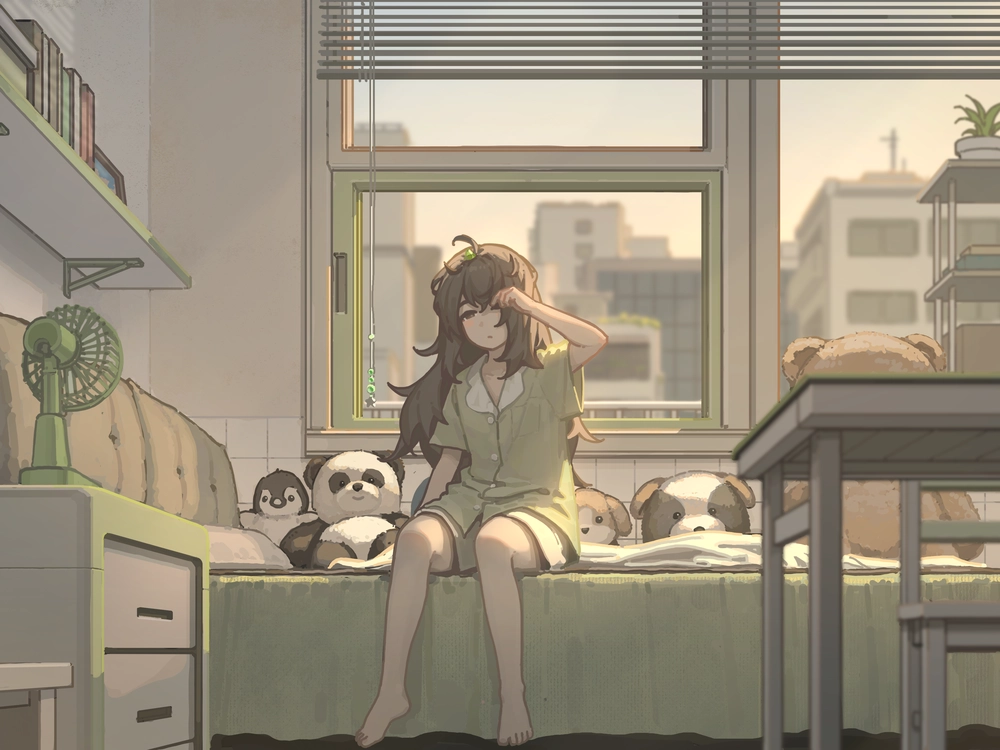 Ảnh panda anime ngộ nghĩnh