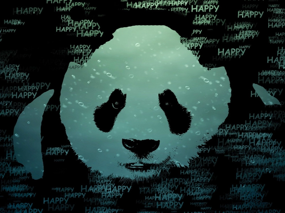 Ảnh gấu trúc chúc mừng sinh nhật