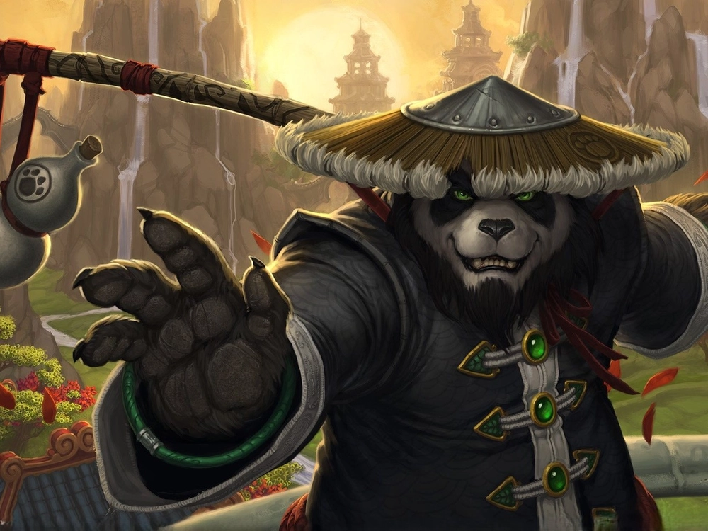 Hình panda anime đáng yêu