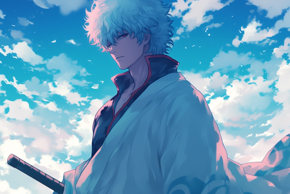 Gintoki Gintama hình nền 4K
