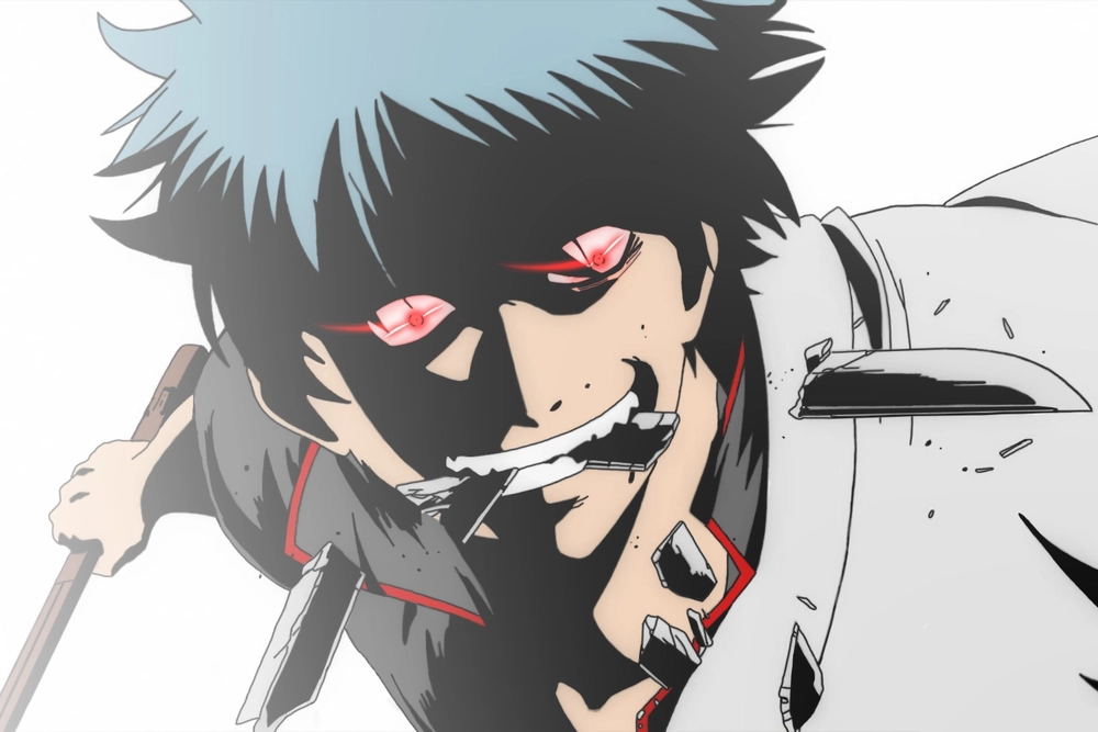 Ảnh Gintoki Sakata anime đẹp