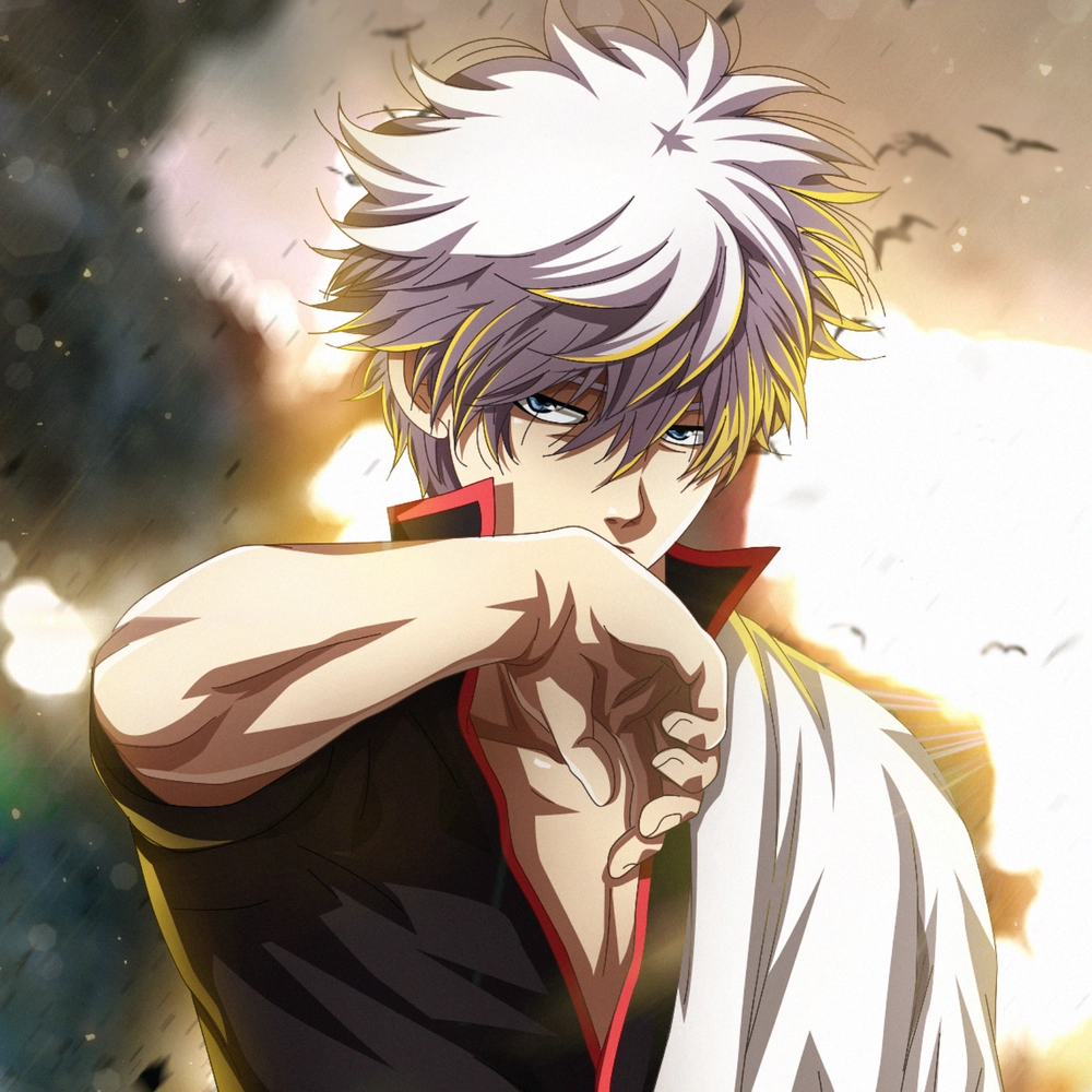 Hình Gintoki Sakata Gintama 4K