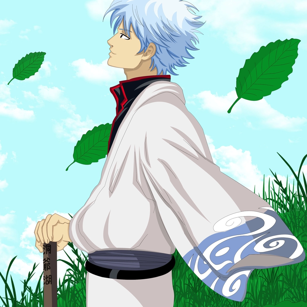 Hình Gintoki Sakata đẹp sắc nét