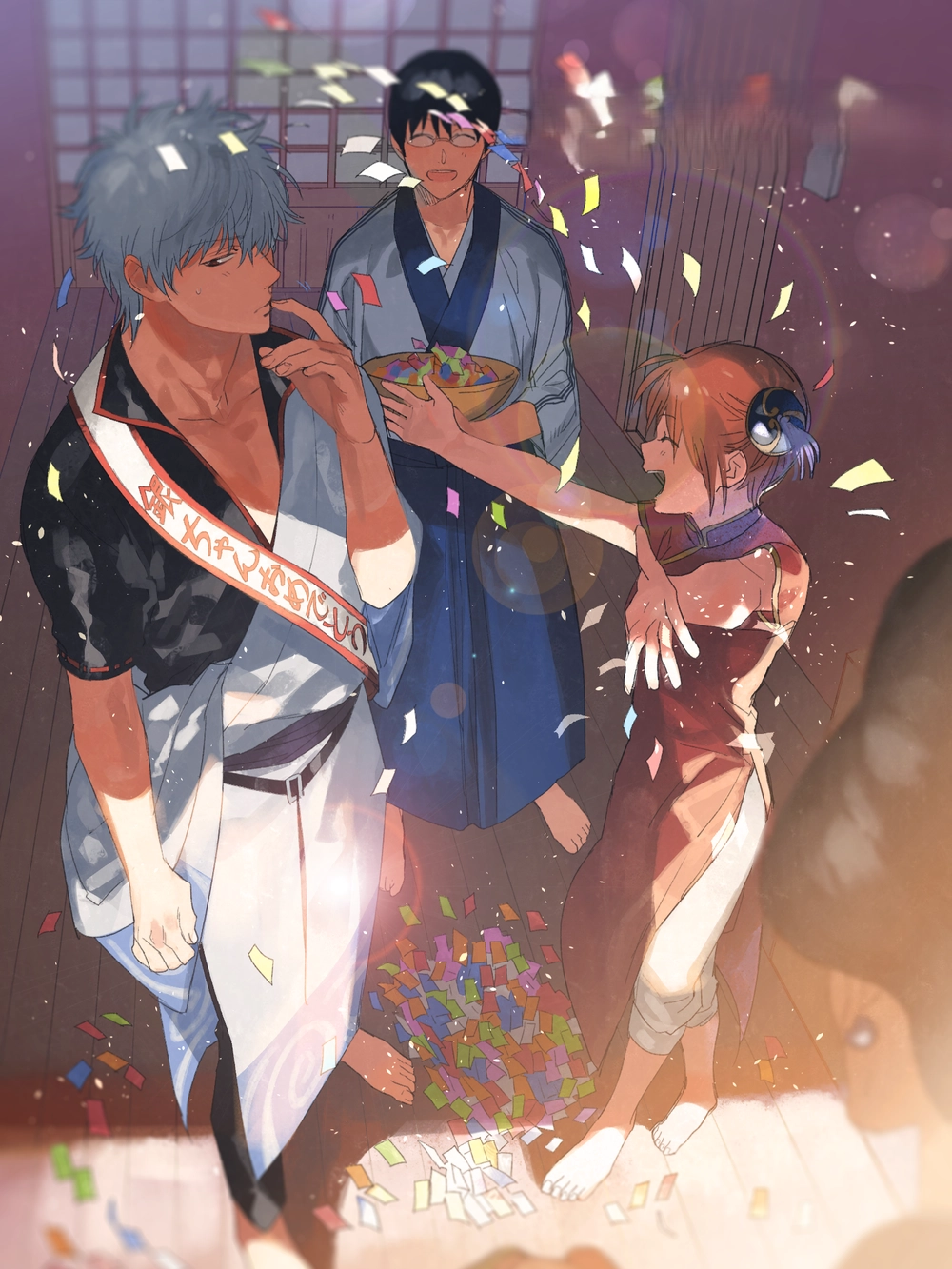 Ảnh Gintoki Sakata hài hước