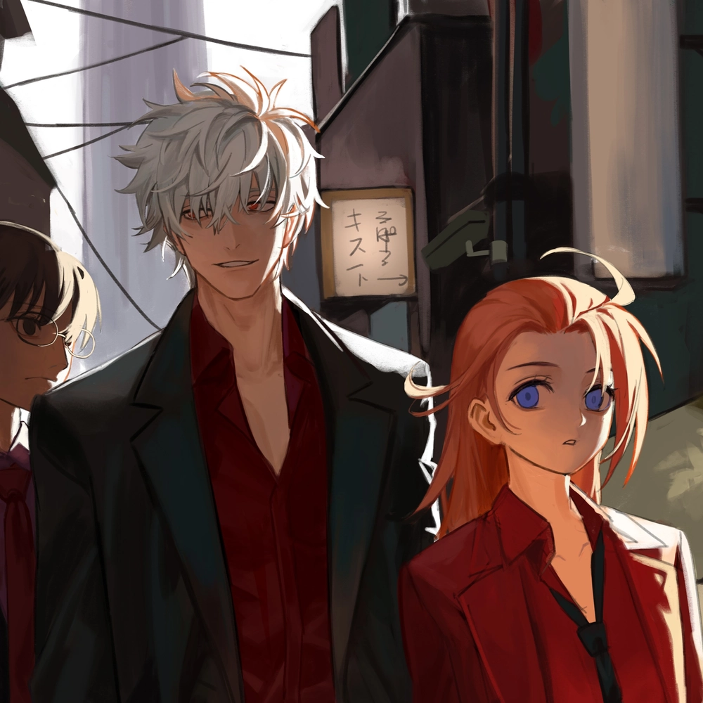 Hình Gintoki Sakata hoạt hình