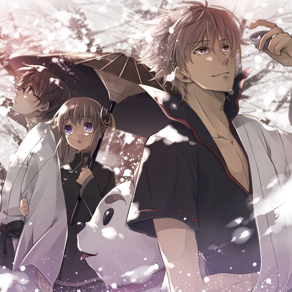 Ảnh Gintoki Gintama phong cách huyền ảo