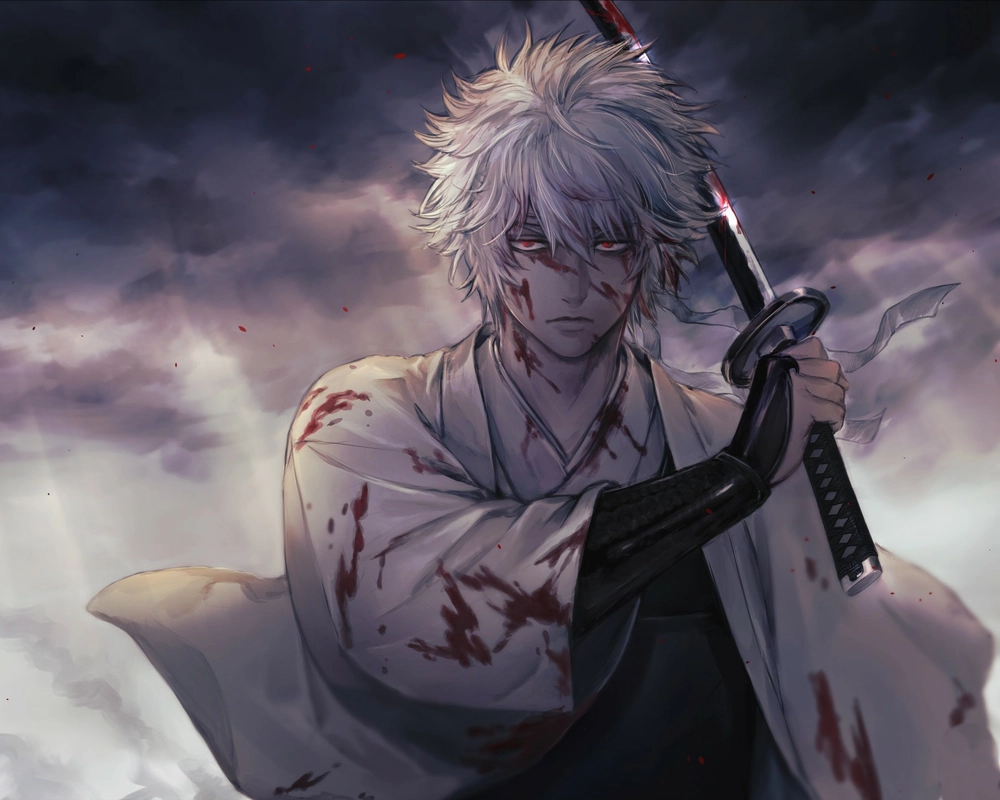 Gintoki Sakata anime đẹp