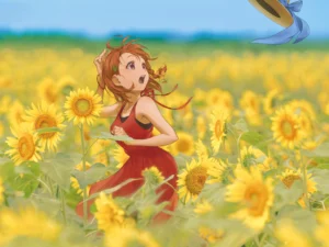 99+ ảnh hoa hướng dương anime đẹp, dễ thương nhất năm