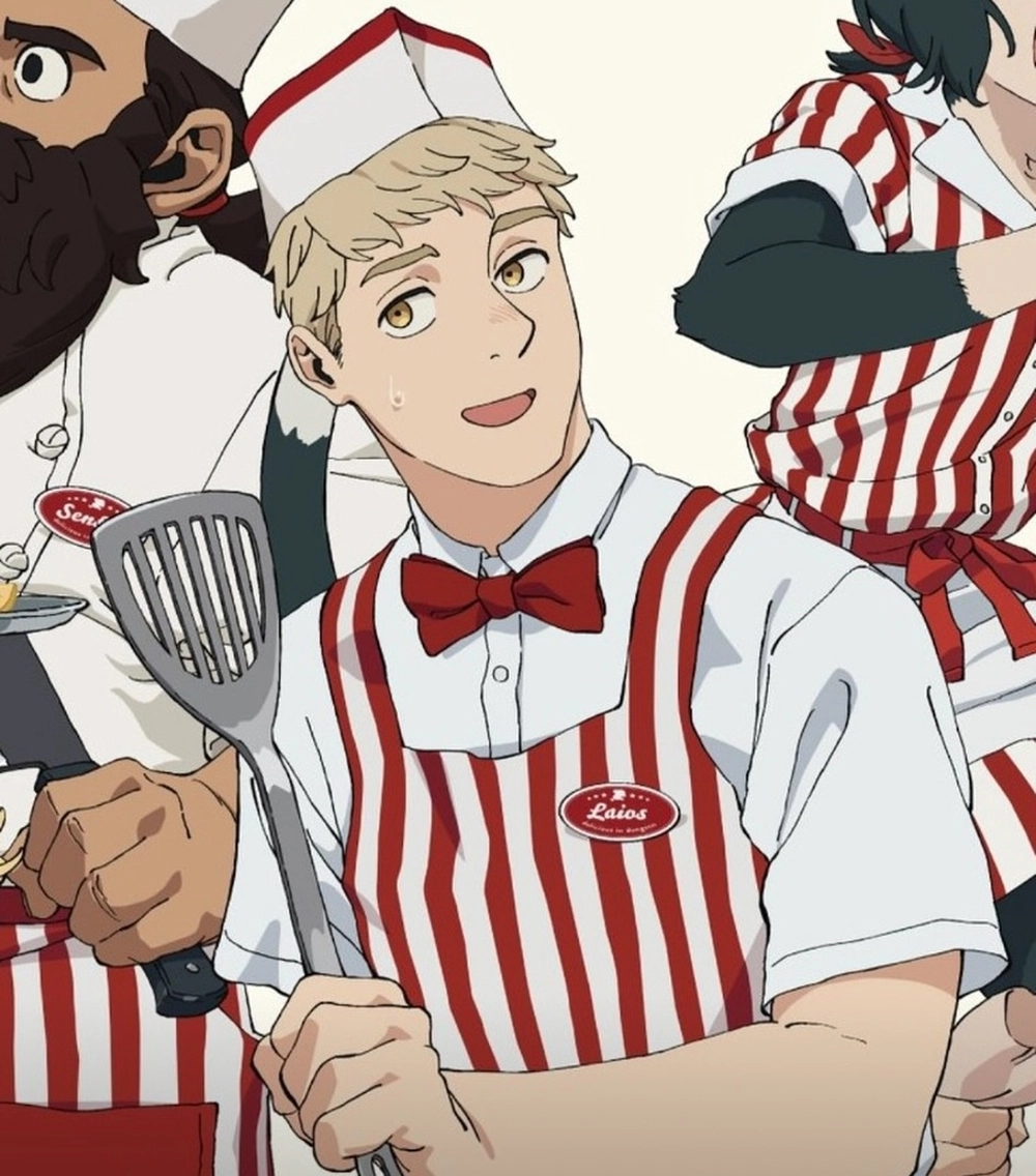 Ảnh Laios Touden nấu ăn