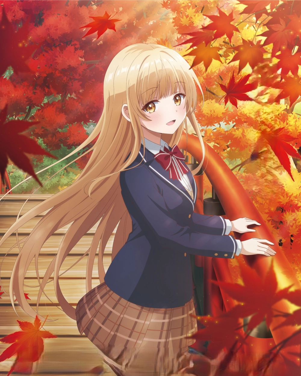 Shiina Mahiru anime nghệ thuật độc đáo