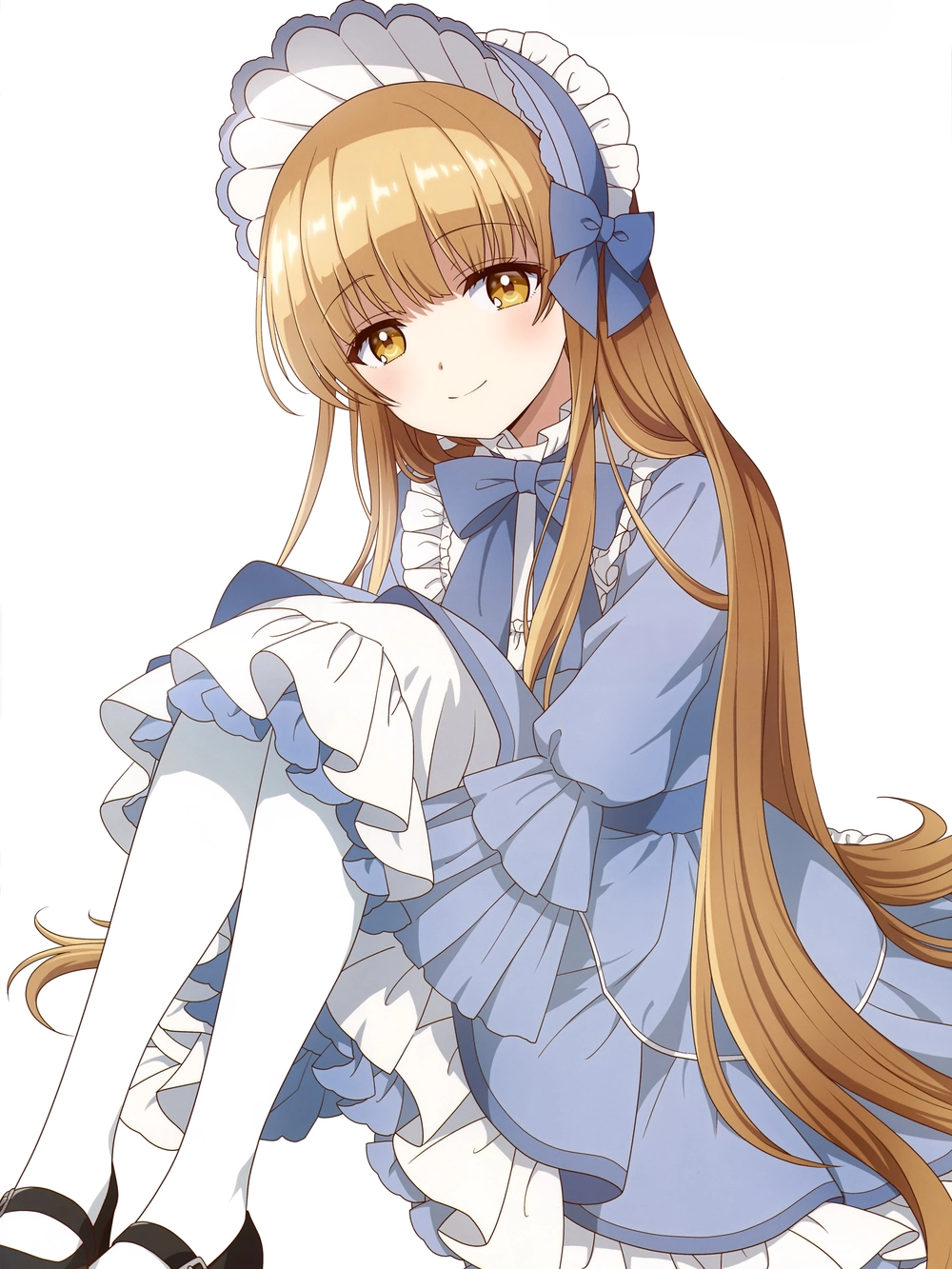 Ảnh chibi Shiina Mahiru đội mũ