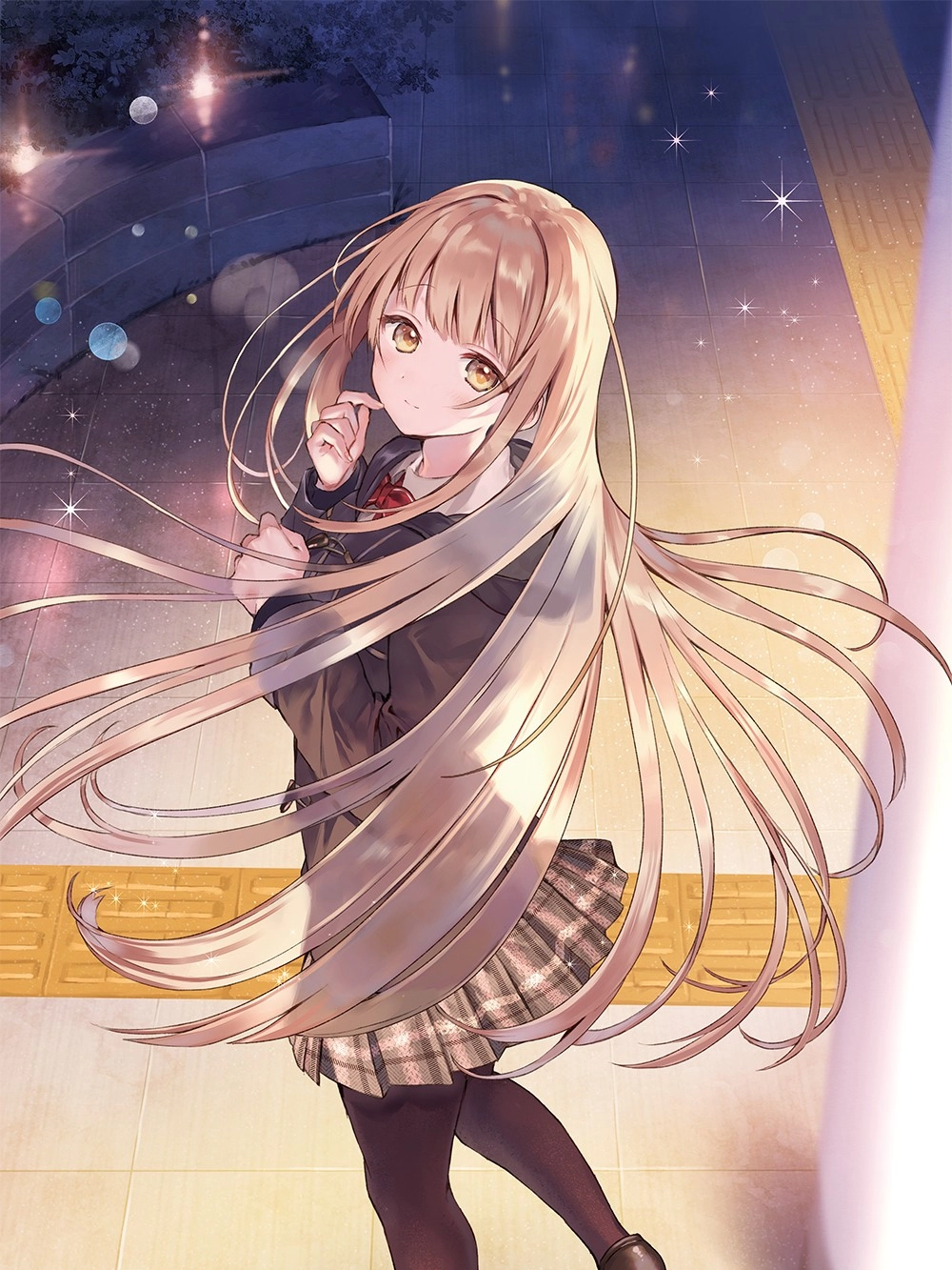 Ảnh Mahiru Shiina anime girl tóc dài