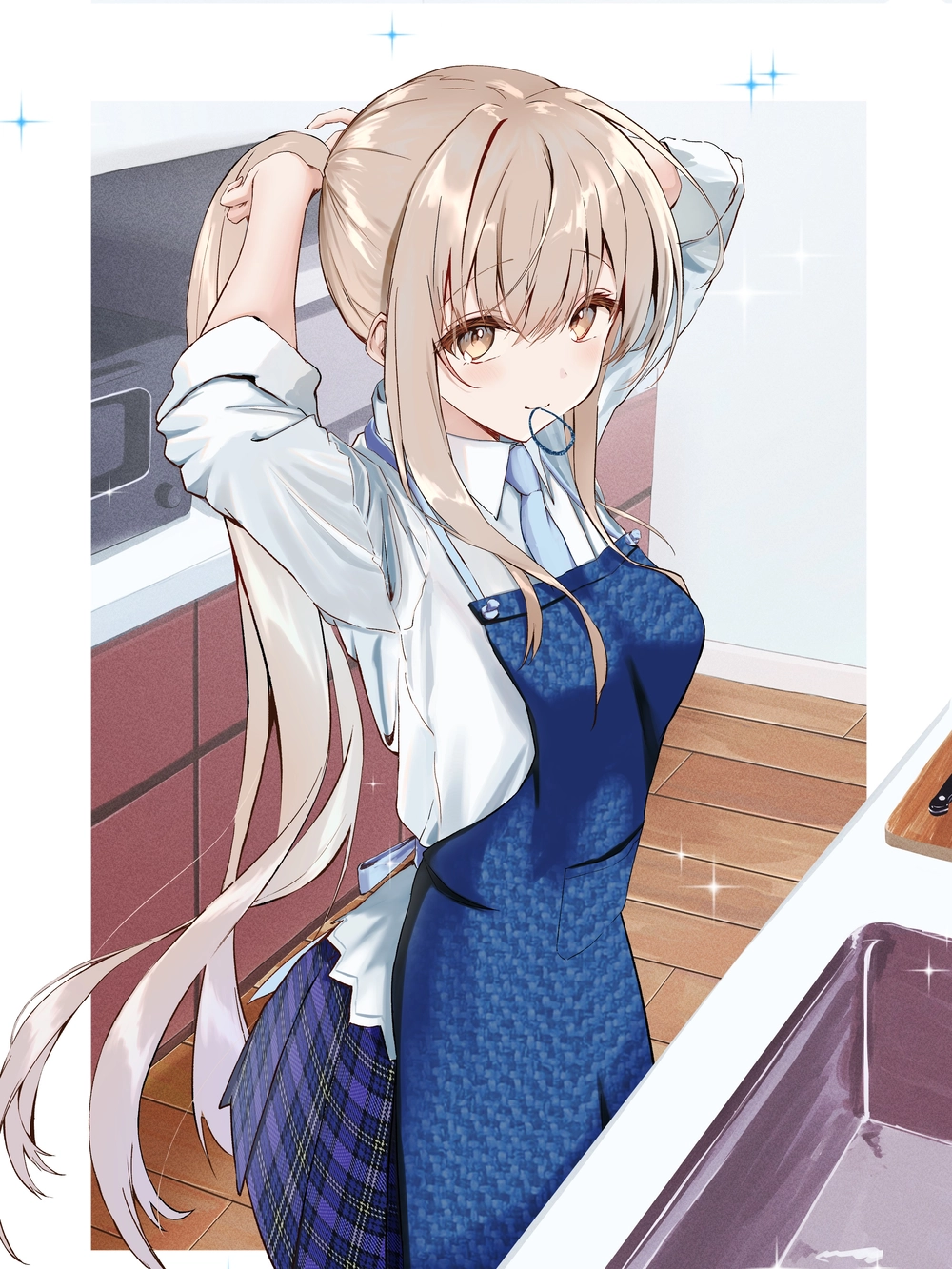 Ảnh Shiina Mahiru cột tóc