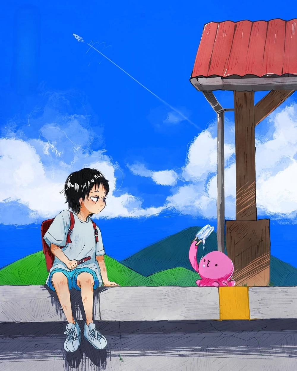 takopi biểu cảm vui