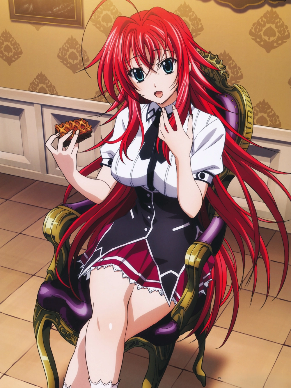 hình rias gremory đáng yêu dễ thương