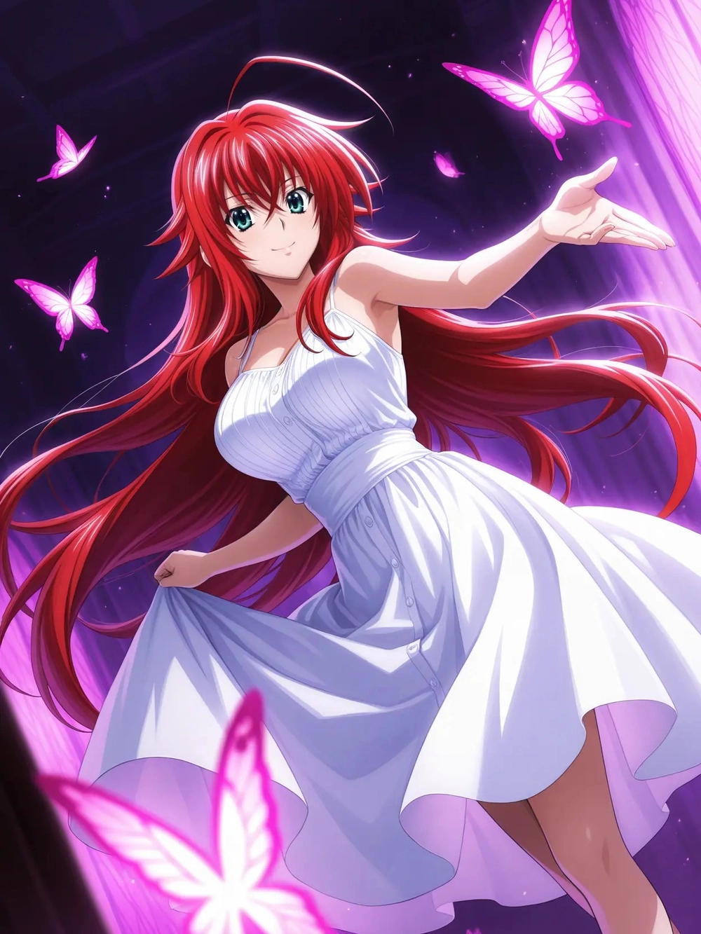 ảnh đẹp rias gremory cùng issei