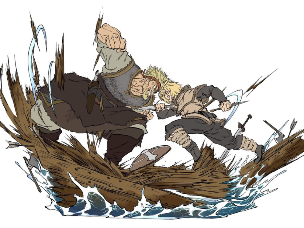 askeladd vs thorkell vinland saga