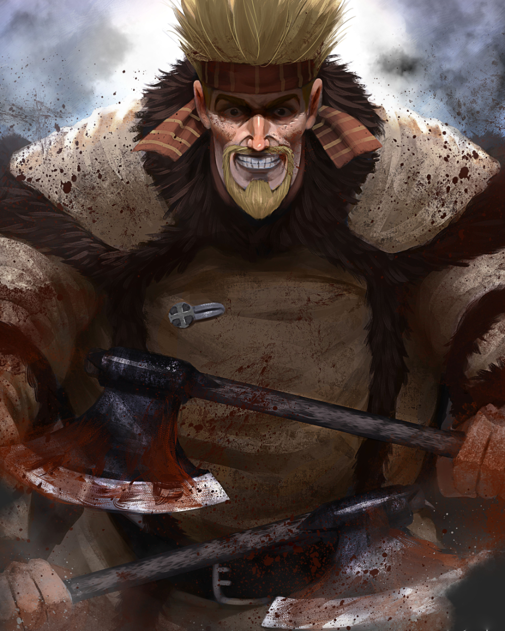 thorkell vinland saga fanart